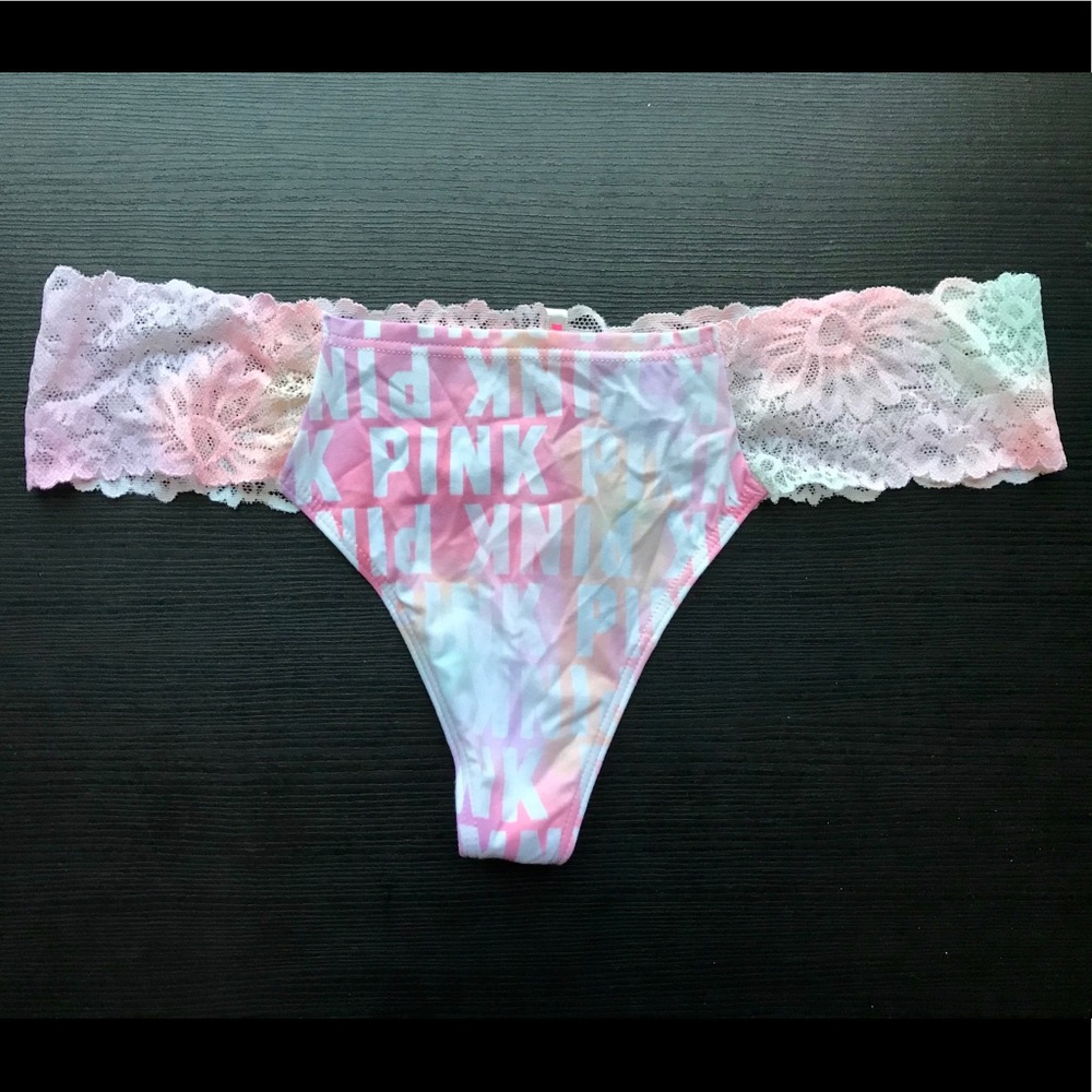 Pink Victoria Secret Lace Underwear